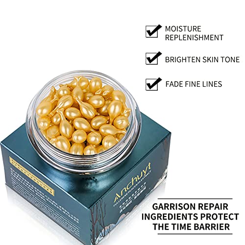 Snake Venom Extract Serum Capsule, Anti Wrinkle Anti-wrinkle Anti-aging Moisturizing Essence Capsule, Face Serum Capsules, Reducing Fine Lines Skin Brightening Firming Lifting (2PC) - Image 5