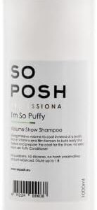 So Posh I’m So Puffy Dog Shampoo - with Keratin & Vitamins, Perfect for Poodles & Bichons, Extreme Volume for Show Days, Sulfate & Paraben Free, 1:8 Concentrate. 33.8 Oz