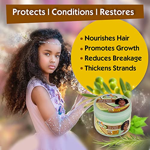 Sofn Free Olive Oil Hair Growth and Repair Cream 8.8 oz Container - Image 5