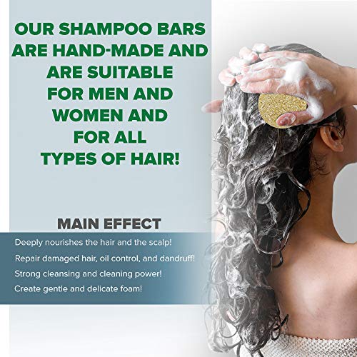 Solid Shampoo Bar And Conditioner Effect Hair Soap – 12 Pack Natural Shampoo Bars For Hair With Plant Based Essential Oils And Eco Friendly Zero Waste Biodegradable Packaging (Ginger Pack Of 12) - Image 6