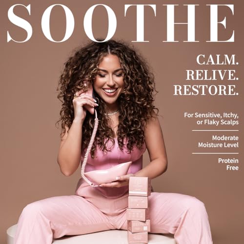 Soothe Solid Conditioner Bar for Curly Hair | All Natural Moisturizing Bar Conditioner for Itchy, Flaky Scalp | Vegan, Sulfate Free, Paraben Free, Handmade in the USA (Lavender Scent) - Image 3