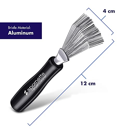 Spornette Teasing Brush & Comb Set Bundle with Hair Brush Cleaners - Image 7