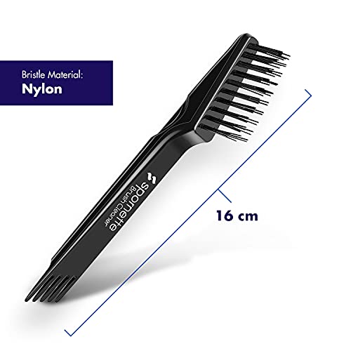 Spornette Teasing Brush & Comb Set Bundle with Hair Brush Cleaners - Image 5