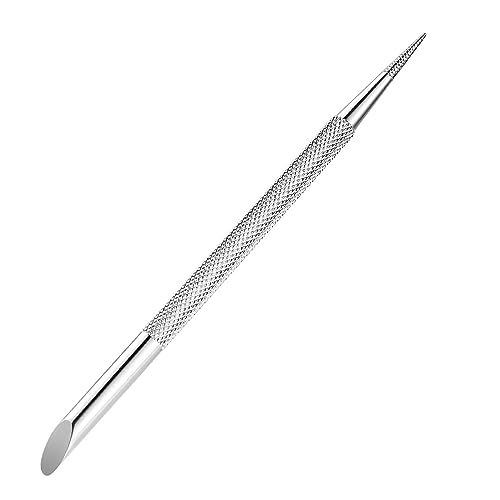 Stainless Steel Cuticle Pusher Nail Dotting Pen Nail Care Tool Double Ended Manicure Stick Cuticle Remover Cleaner Cuticle Pusher Wooden Cuticle Pusher Sticks Glass Cuticle Pusher And File Kit