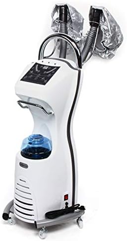 Standing Hair Steamer, 7 in 1 Multifunctional Stand up Hair Color Processor Hooded Hair Dryer Hair Treatment Machine for Salon SPA