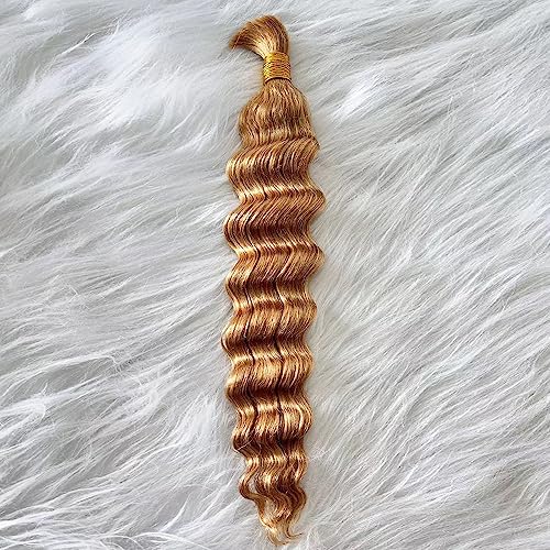 Starlet Micro Braiding Hair Human Bulk Hair Body Wave Virgin Human Braiding Hair for Micro Braids Hair No Weft Human Hair Braids Extension #27 Human hair Bulk 18 Ich 200g (Pack of 2) - Image 4