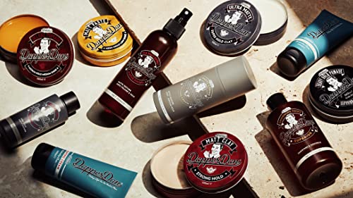 Strong Hold Matte Clay By Dapper Dan | Mens Hair Products Matte Finish | Smoked Saffron & Leather Fragranced Hair Clay For Men | Matte Finish Hair Pomade For Men | 100ml - Image 4