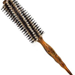 Styling Hair Brush for Hair Textured, Hair Comb Household Round Hair Brush, Round Comb, Curling Tool, 10.6 Inches, Suitable for Thick Or Thin Hair, Pig Bristles Travel Comb (Size : C)
