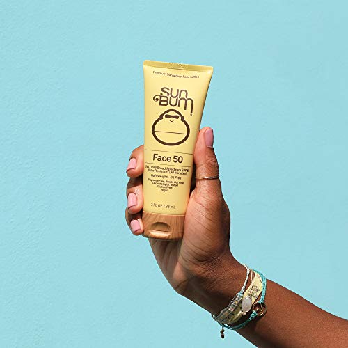 Sun Bum SPF 50 Face Lotion 3 oz Vegan Hawaii Compliant Sunscreen - Image 3