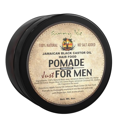 Sunny Isle Jamaican Black Castor Oil Hair Pomade 4 oz for Moisturizing Styling - Image 6