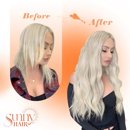Sunny Itip Human Hair Extensions 20inch I Tip Hair Extensions Human Hair Platinum Blonde Cold Fusion I Tip Hair Extensions Blonde Itip Hair Extensions Real Human Hair 50s 50g - Image 6