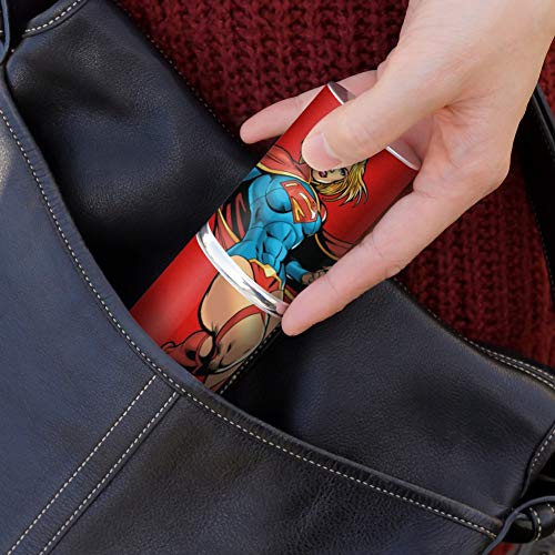 Superman & Supergirl Stainless Steel 10-Piece Manicure Pedicure Travel Grooming Kit - Image 3