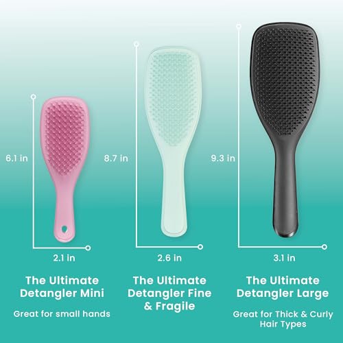 Tangle Teezer The Fine and Fragile Ultimate Detangling Brush, Dry and Wet Hair Brush Detangler for Color-Treated, Fine and Fragile Hair, Lilac/Mint - Image 4