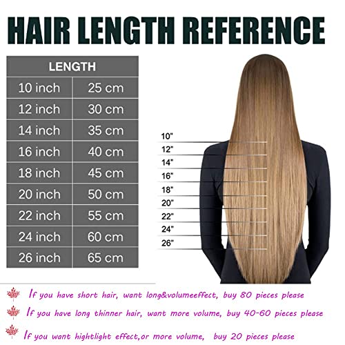 Tape in Hair Extensions Human Hair 16 inch 30g 20 pcs/pack Dark Brown to Blonde Natural Weft Tape on Real Hair Extensions Silky Straight Highlight Seamless Glue in Brazilian Human Hair Extensions - Image 5