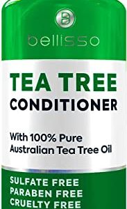 Tea Tree Oil Conditioner - Sulfate and Paraben Free - Anti Dandruff Treatment for Itchy, Dry Scalps - Ideal for Women and Men with Oily Hair and Scalp Buildup