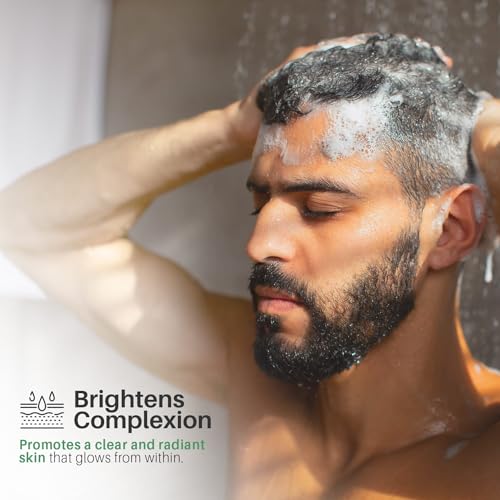 Tea Tree Shampoo For Men with Organic Tea Tree Oil and Carbonic Acid - Mens Tea Tree Shampoo For Itchy and Dry Scalp, Fights Hair Loss and Stimulates Hair Growth - With DHT Blockers (16 FL Oz) - Image 3