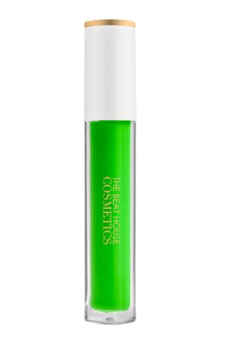 The Beat House Cosmetics Neon Liquid Eye Liner (Neon Lights) Neon Green Neon Liquid Eye Liner | Colorful | Neon Eyeliner | Pigmented UV Glow Waterproof Long Lasting Gel Liquid Eye Liner
