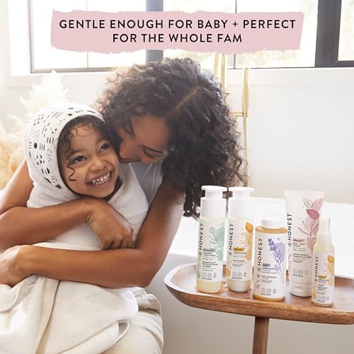 The Honest Company 2-in-1 Cleansing Shampoo + Body Wash and Face + Body Lotion Bundle | Gentle for Baby | Naturally Derived | Citrus Vanilla Refresh, 18.5 fl oz - Image 7