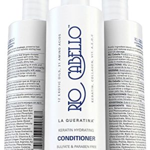 The Only Sulfate & Paraben Free Conditioner (16 oz) with Argan Oil & 15 Natural Oils & Vitamins for Shiny, Healthy, Smooth, Non-Greasy, Beautiful, Frizz-Free Hair - Made in Los Angeles, CA