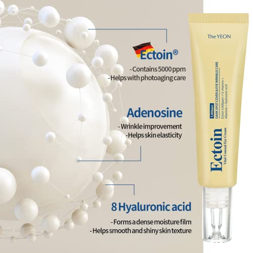 TheYEON Ectoin Vital Conceal Dark Circle Eye Cream 20ml Hydrating Anti-Aging Formula - Image 5