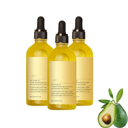 Thrive hair oil natural hair growth oil,Natural Hair Growth Oil, Hair Growth Oil,Hair Oil for Dry Damaged Hair and Growth (3PCS)