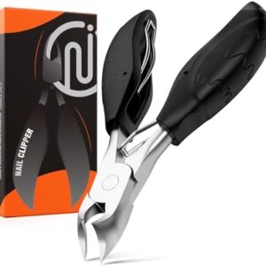 Toenail Clippers for Thick Toenails,Heavy-Duty Toe Nail Clippers for Thick Nails for Seniors Men Women-Professional Ingrown Toenail Clippers,podiatrist Fingernail Clipper Toenail Scissor Pedicure Tool