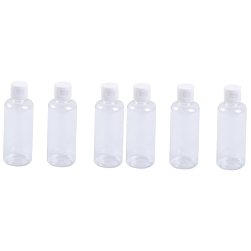 Travel Toiletries 40 Pcs Travel Bottles Squeeze Bottle Flat Shoulders Clamshell Gel Nail Polish