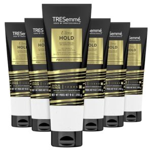 TRESemmé 9 oz Alcohol-Free Ultra Hold Gel 6 Pack for 24-Hour Frizz Control