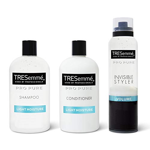 TRESemmé Pro Pure Sulfate Free Dry Hair Shampoo Conditioner Styler 3 Piece Set