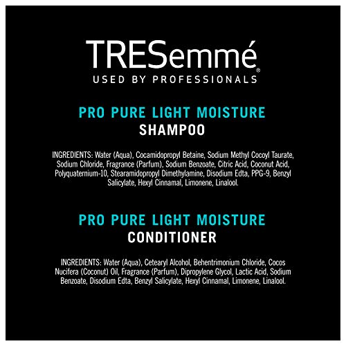 TRESemmé Pro Pure Sulfate Free Dry Hair Shampoo Conditioner Styler 3 Piece Set - Image 3