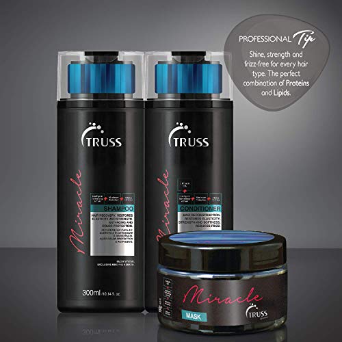 Truss Night Spa Hair Serum Bundle with Miracle Shampoo and Conditioner Set - Image 7