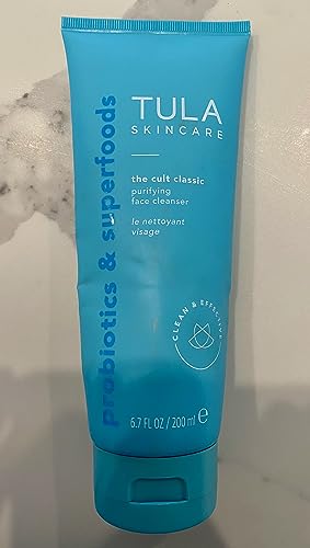 TULA Skin Care Cult Classic Purifying Face Cleanser - Supersize, Gentle and Effective Face Wash, Makeup Remover, Nourishing and Hydrating, 6.7 oz. - Image 9