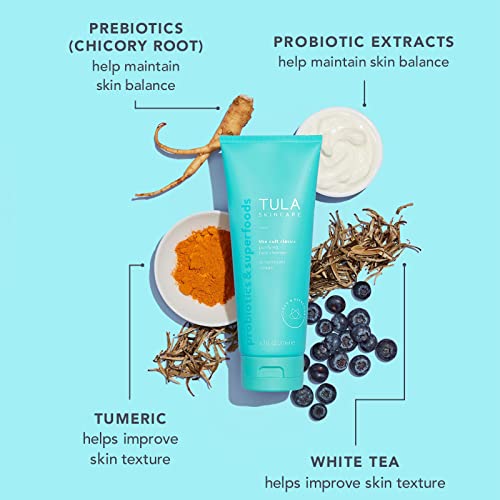 TULA Skin Care Cult Classic Purifying Face Cleanser - Supersize, Gentle and Effective Face Wash, Makeup Remover, Nourishing and Hydrating, 6.7 oz. - Image 4