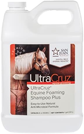 UltraCruz Equine Gentle Foaming Horse Shampoo 16 oz Bottle