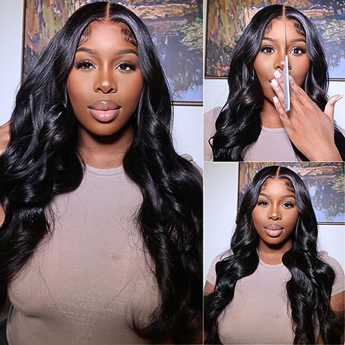 UNICE Bye Bye Knots Wig Body Wave 7x5 HD Lace Front Wigs Human Hair Bleached Invisible Knots Put on and Go Glueless Frontal Wig Human Hair Pre Plucked Pre Cut Lace Wig 180% Density 24 inch - Image 6