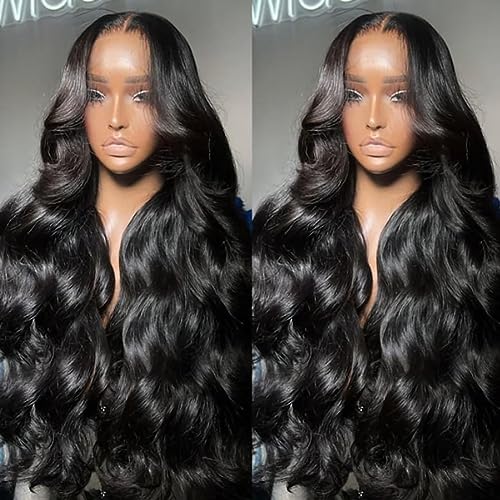 UNICE Bye Bye Knots Wig Body Wave 7x5 HD Lace Front Wigs Human Hair Bleached Invisible Knots Put on and Go Glueless Frontal Wig Human Hair Pre Plucked Pre Cut Lace Wig 180% Density 24 inch - Image 9