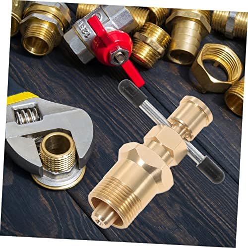 Uonlytech 5pcs Removal Tool Tools & Accessories Copper Pipe Cutter 22mm Ferrule Puller Angle Stop Remover Pipe Fitting Tools Compression Ring Puller Brass Solid Disassembler - Image 4