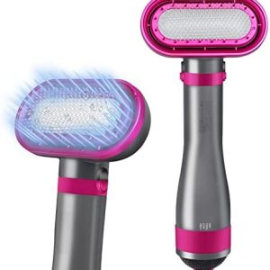 Upgraded 2-in-1 Pet Grooming Hair Dryer Comb for Dogs and Cats, 360º Surround Air