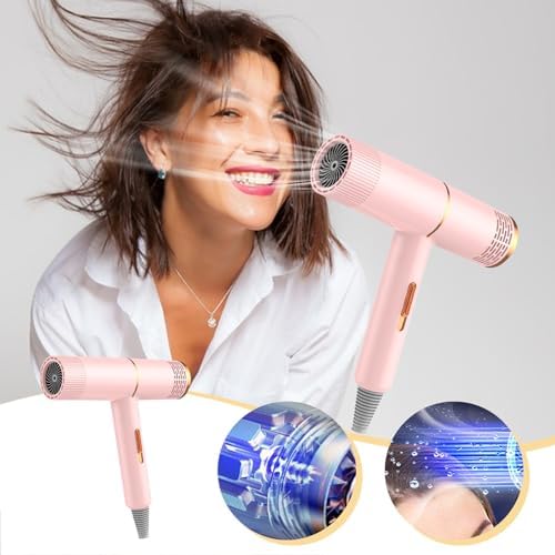 Upgraded 𝐇𝐚𝐢𝐫 𝐃𝐫𝐲𝐞𝐫 for Women Men - Powerful Fast Drying Low Noise Blow Dryer with 2Pcs Combs, 1 Holder Attachments for Home Salon Travel Lightning Deals of Today Warehouse Clearance - Image 7