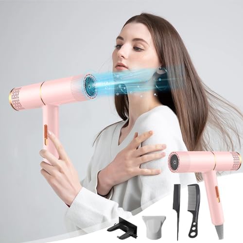 Upgraded 𝐇𝐚𝐢𝐫 𝐃𝐫𝐲𝐞𝐫 for Women Men - Powerful Fast Drying Low Noise Blow Dryer with 2Pcs Combs, 1 Holder Attachments for Home Salon Travel Lightning Deals of Today Warehouse Clearance - Image 2