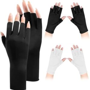 UV Protection Gloves for Gel Nails Lamp - Anti UV Light Gloves for Nail Manicure