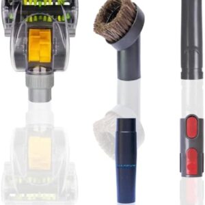 VACEXT Pet Hair Remover Vacuum Attachment Tool for Upholstery Carpeted Surfaces 1 3/8 Inch