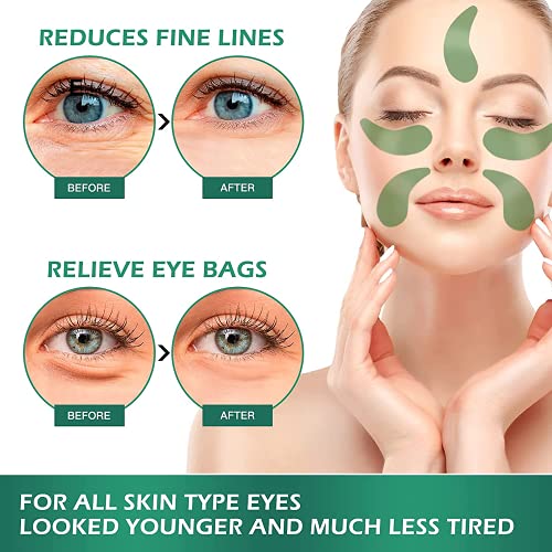 VANELC Eye Mask,Under Eye Patches with Collagen Seaweed,Eye Gel Treatment Masks For Dark Circles , Under Eye Bags Treatment, Natural Eye Masks for Puffy Eyes, Under eye Dark Circles,Anti-Wrinkle - Image 5