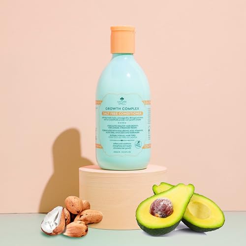 Vegan Ayurvedic Hair Conditioner for Growth 10.14oz Sulphate-Free Nourishing Formula - Image 2