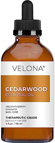 velona Cedarwood Essential Oil by Velona - 4 oz | Therapeutic Grade 100% Pure and Natural | for Aromatherapy Diffuser, Massage, Skincare, Haircare, Soapmaking - Image 6