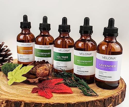velona Cedarwood Essential Oil by Velona - 4 oz | Therapeutic Grade 100% Pure and Natural | for Aromatherapy Diffuser, Massage, Skincare, Haircare, Soapmaking - Image 7