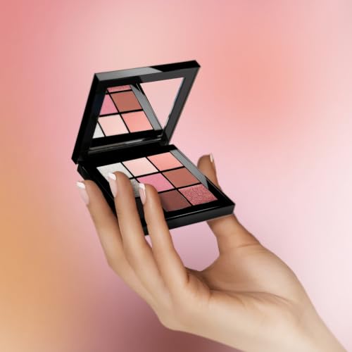 Velveteen Eyeshadow Palette, 55 - Eyeshadow Collection with Light to Deep Shades - for Matte, Metallic, Silky and Shimmery Finishes - 0.286 oz - Image 3