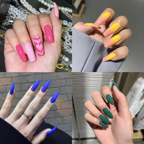VENALISA 12 Colors Yellow Gel Nail Polish Set for Fall Winter Manicure DIY Kit - Image 8