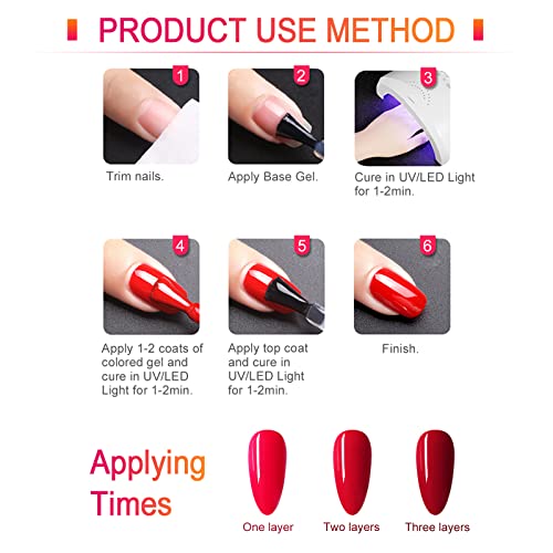 VENALISA 12 Colors Yellow Gel Nail Polish Set for Fall Winter Manicure DIY Kit - Image 6