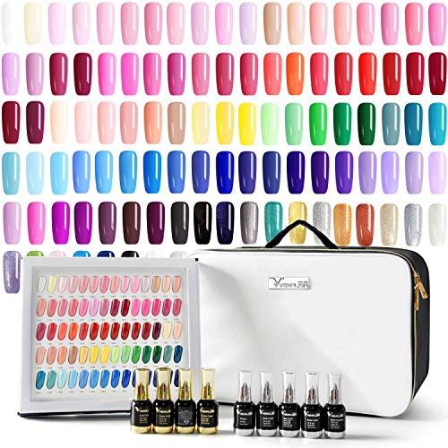 VENALISA 120 Pcs 12ML Gel Nail Polish Kit with Base and Top Coat,Soak Off UV LED Nail Gel Polish Sets Nail Art Starter Manicure Salon - Image 5